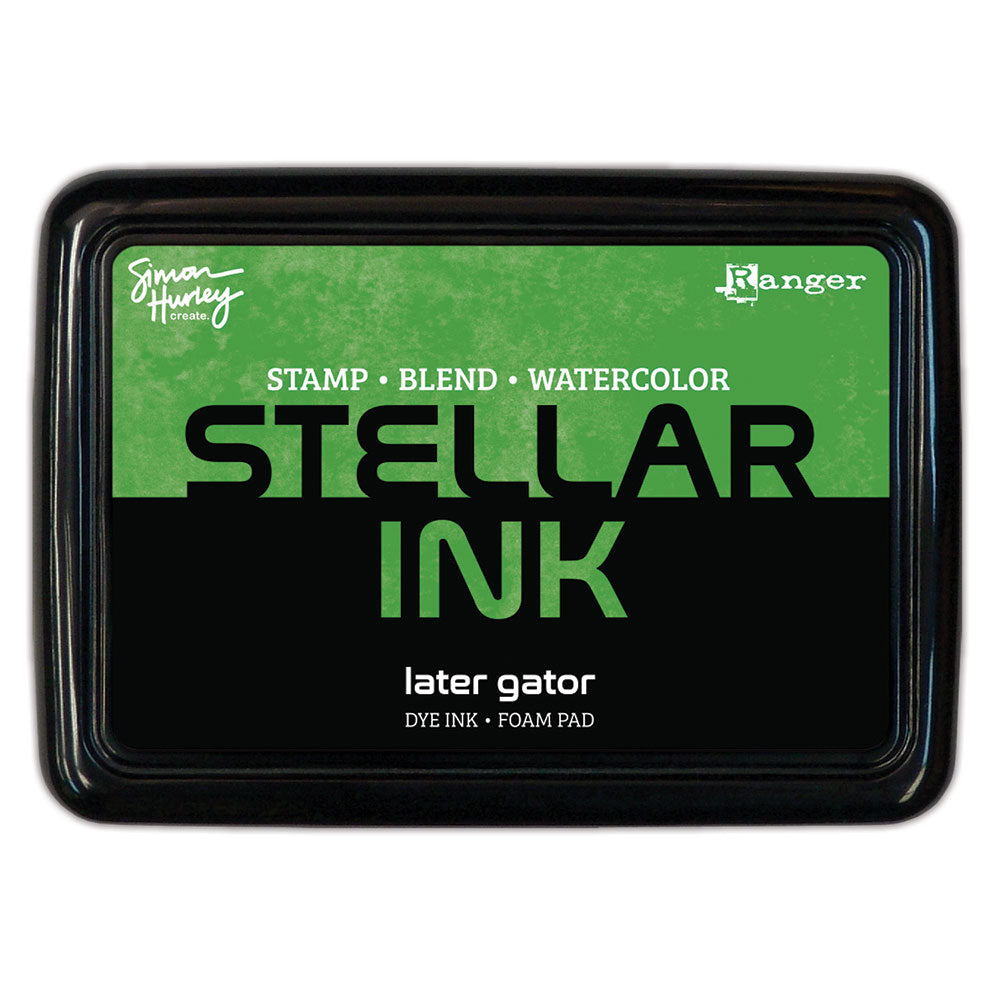 Ranger Simon Hurley Later Gator Stellar Ink Pad And Reinker Bundle HUF88622