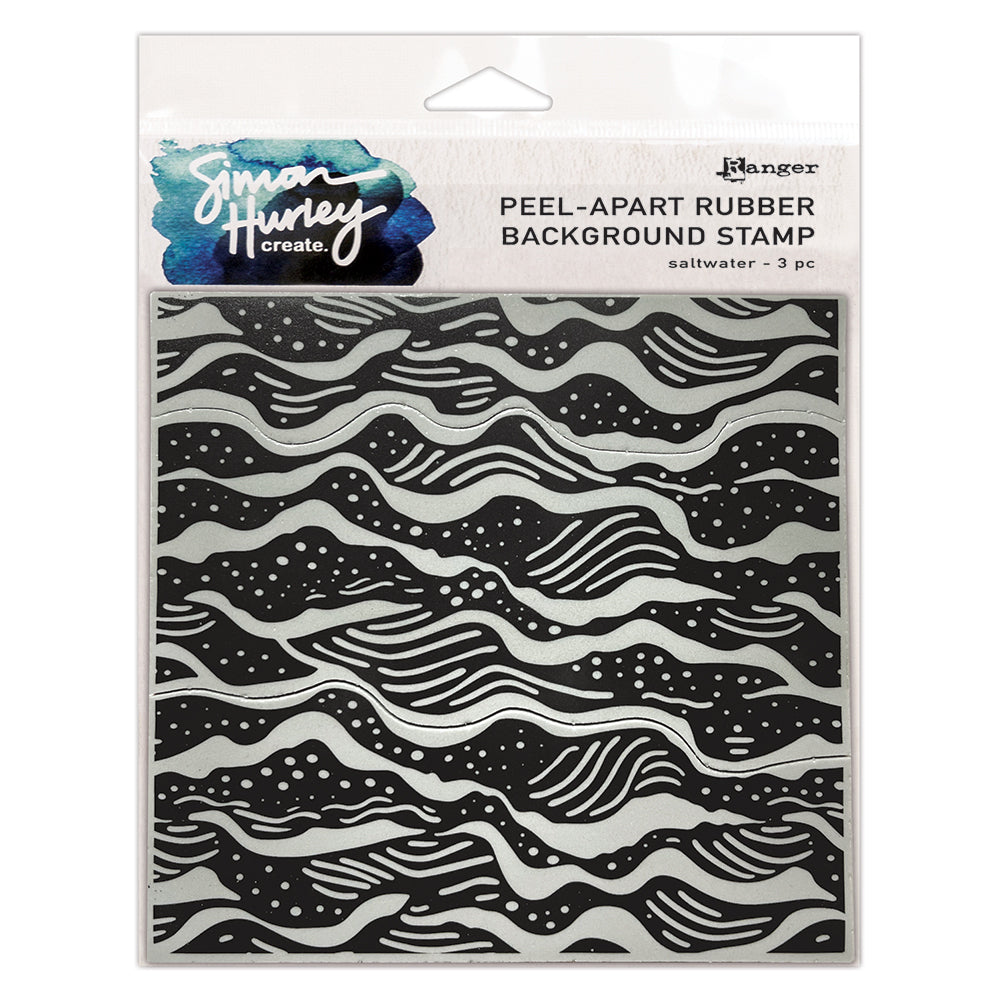 Ranger Simon Hurley Saltwater Cling Stamps hur91677