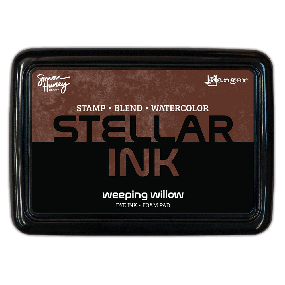 Ranger Simon Hurley Weeping Willow Stellar Ink Pad And Reinker Bundle HUF88745