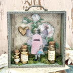 Ranger Tim Holtz Distress Crayon Aged Mahogany tdb52173 Cheerful Vignette Project | color-code:ALT04