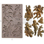 Redesign With Prima Marketing Angelic Floral Noel Decor Mould 677336