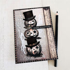 Tim Holtz Cling Rubber Stamps Pumpkinhead cms309