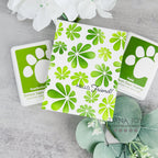 Simon Says Stamp Stencil Retro Daisies 1103st Beautiful Moments Friend Card
