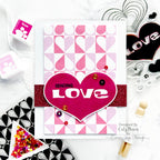 Simon Says Stamp To Love Collection I Want It All Stamps and Coordinating Dies set911sd Love Card