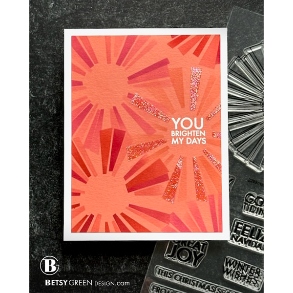 Simon Says Stamps and Dies Retro Wreath set1097rw And Everything Nice Friend Card | color-code:ALT01