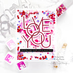Simon Says Stamp Sentiment Strips Reverse All the Love sssg131149 Smitten Love Card | color-code:ALT01