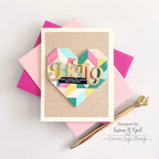 Simon Says Stamp Sentiment Strips Reverse Bold Hello sssg131135 Dear Friend