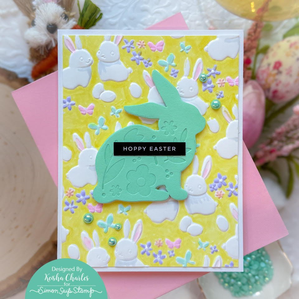 CZ Design EZ Strips Reverse Easter czez011 Beautiful Moments Easter Card