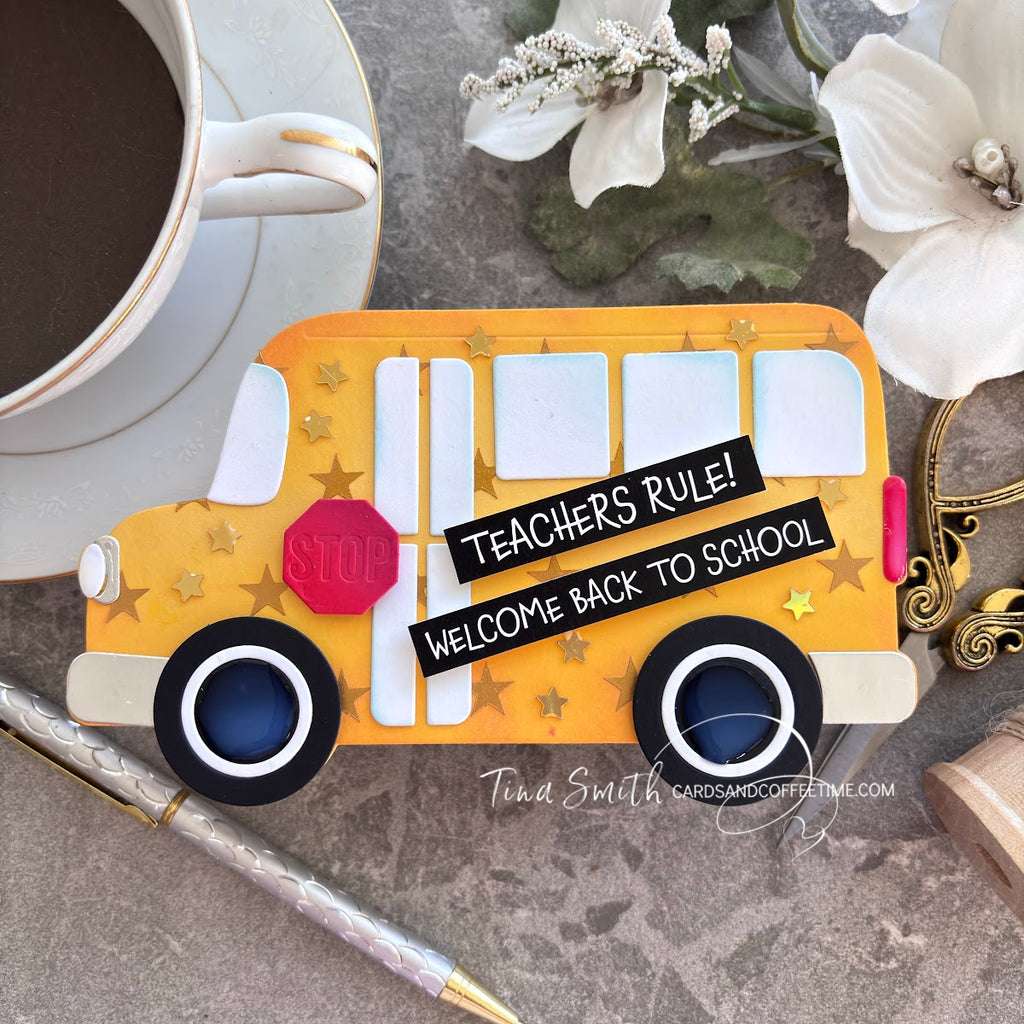 Simon Says Stamp Sentiment Strips Reverse Back to School 1032sg Happy Camper Teacher Card | color-code:ALT03