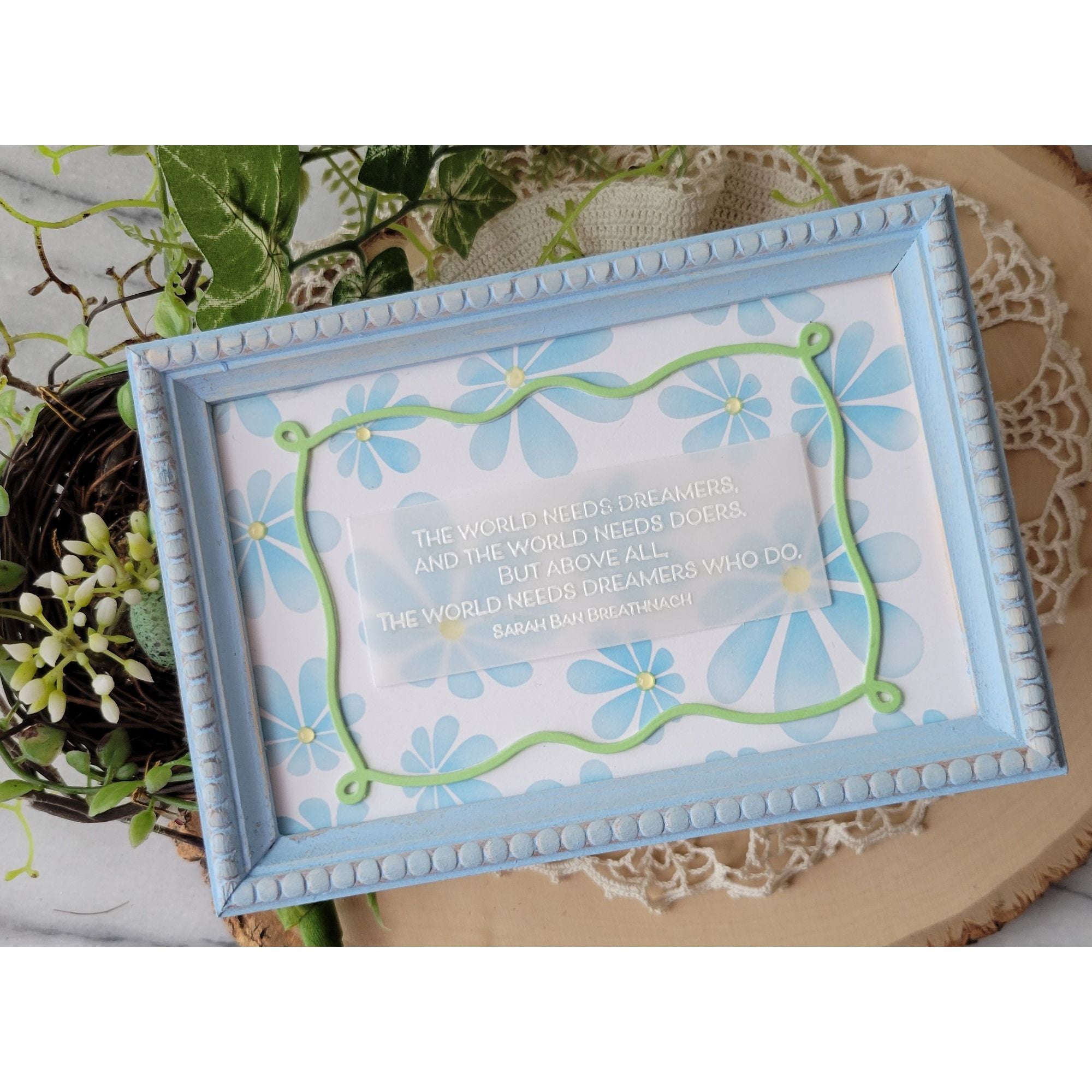 Simon Says Stamp Ribbon Loop Frames Wafer Dies 1510sd Beautiful Moments Dreamers Frame | color-code:ALT01