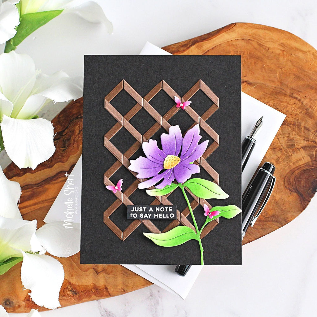 Simon Says Stamp Moments in Time Collection I Want It All Stand-Alone Dies set997sa Ribbon Quilt