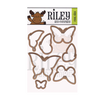 Riley And Company Butterflies Dies amd105