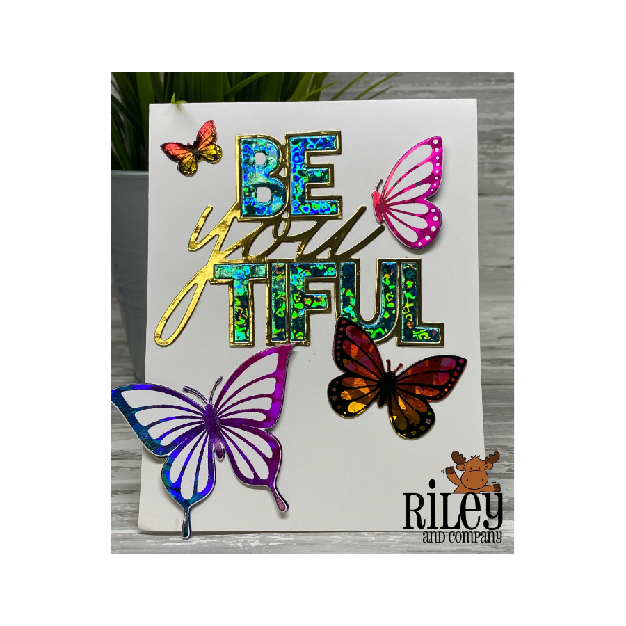 Riley And Company Butterflies Dies amd105 shiny