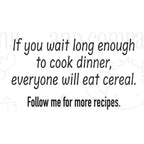 Riley And Company Funny Bones Free Recipe Clear Stamp rwd-1361