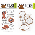 Riley and Company Woody and Hazel Jean Play Time Clear Stamp and Die Set