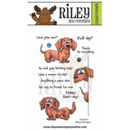 Riley and Company Woody and Hazel Jean Puppy Power Clear Stamps rclr2003