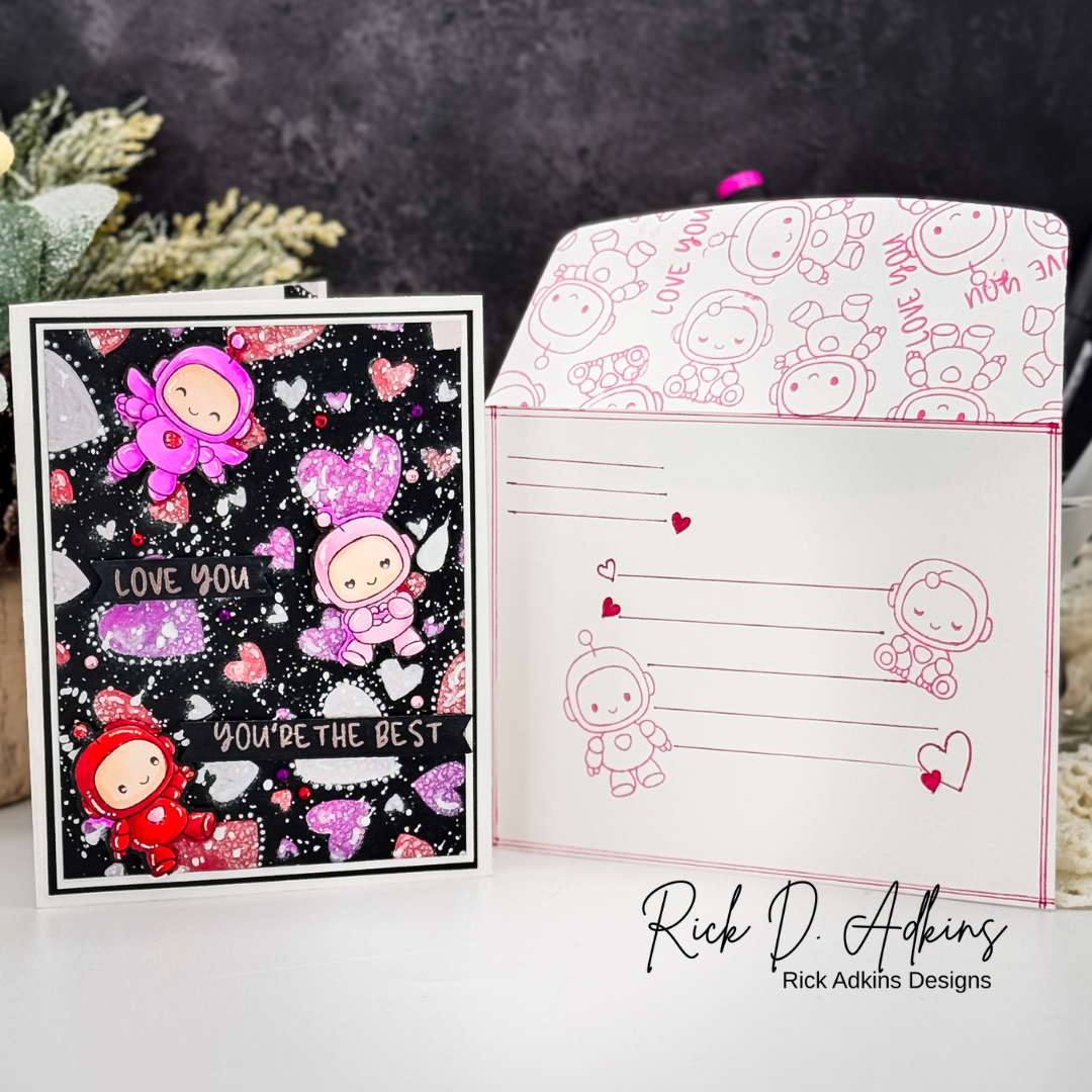 Simon Says Clear Stamps Robo Buddies 3302ssc Heart to Heart