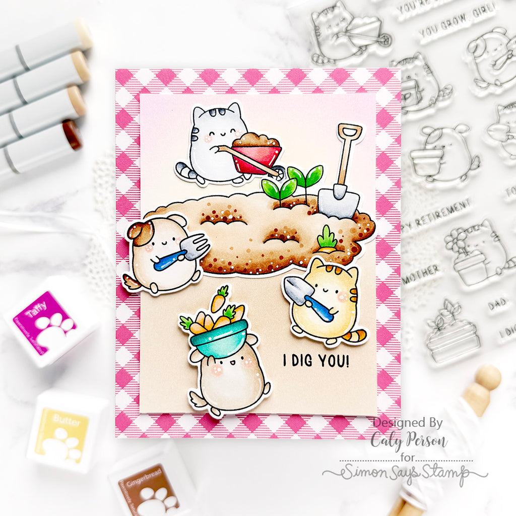 Simon Says Stamp Rooting for You Wafer Dies 1326sdc Happy Camper Dig You Card | color-code:ALT09