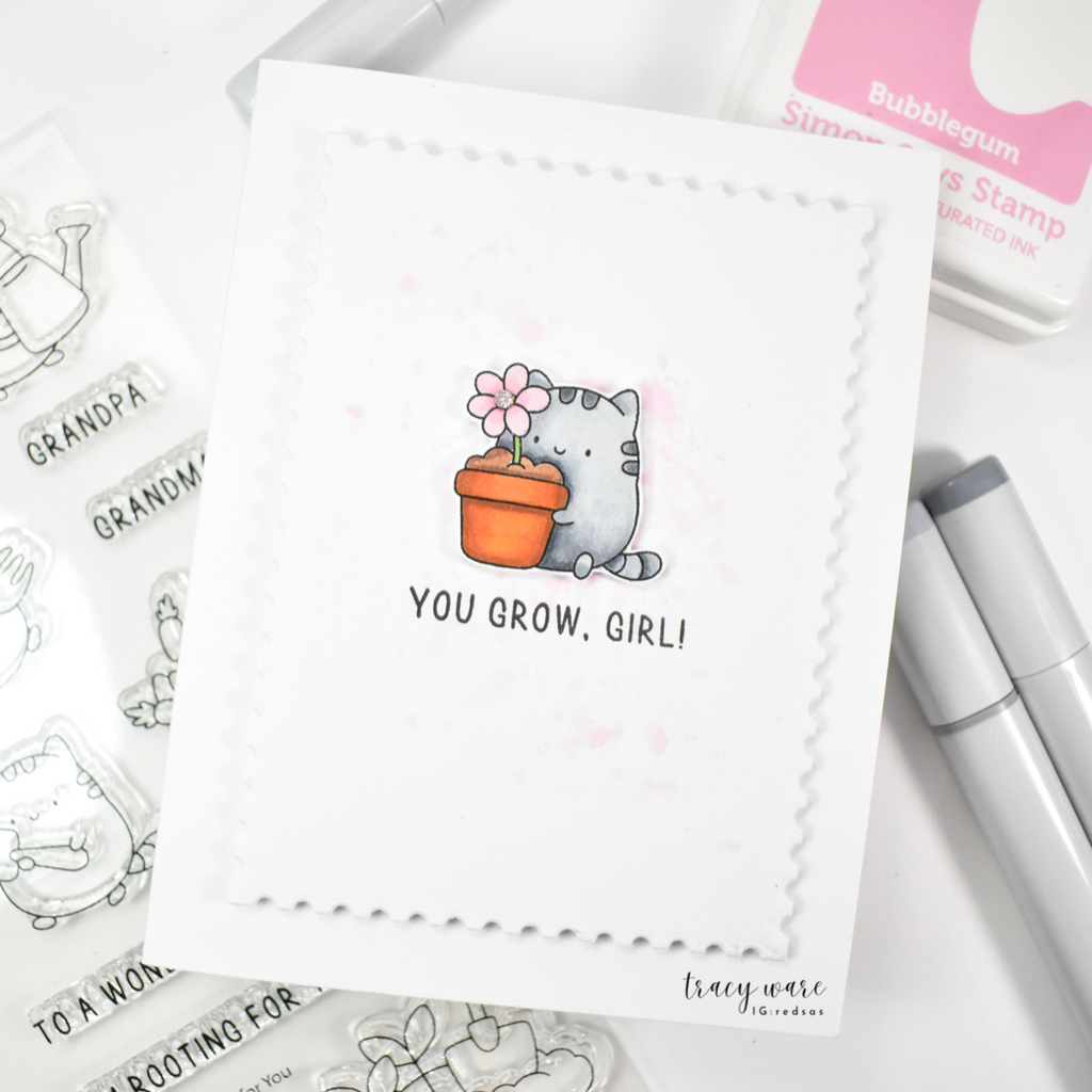 Simon Says Stamps and Dies Rooting for You set1025ry Happy Camper You Grow Girl Card | color-code:ALT03