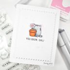 Simon Says Stamps and Dies Rooting for You set1025ry Happy Camper You Grow Girl Card | color-code:ALT03