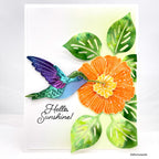 Simon Says Stamp Rose Branch Wafer Dies 1316md Friend Like You Hello Card