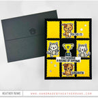 Simon Says Stamp Round of Appaws Wafer Dies 1283sdc Favorite Things Congrats Card | color-code:ALT05