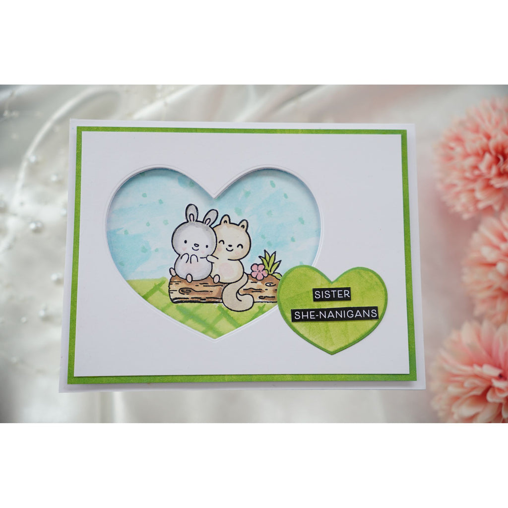 Simon Says Stamp Rounded Hearts Wafer Dies 1542sd Heart to Heart