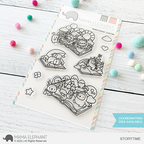 Mama Elephant Storytime Clear Stamps*