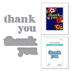 Spellbinders Thank You Etched Dies s1-155