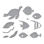 Spellbinders Underwater Marine Life Etched Dies s4-1348