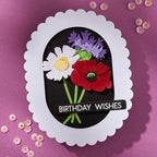 Spellbinders Scallop and Stitched Edge Ovals Etched Dies s4-1431