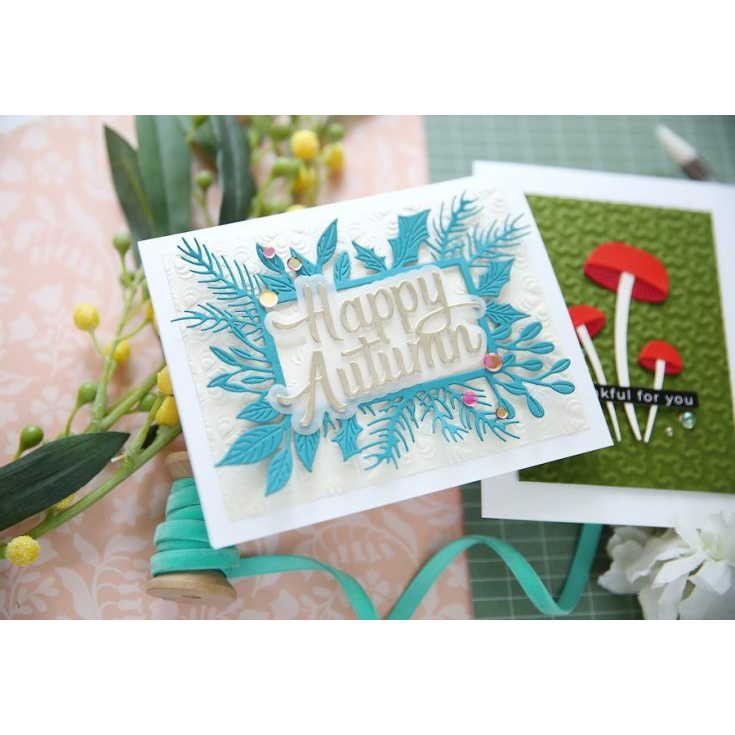 Simon Says Stamp Forest Border Frame Wafer Dies s911 Season Of Wonder Autumn Card | color-code:ALT01