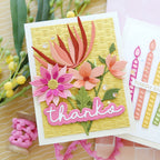 CZ Design Simple Thanks Wafer Dies czd241 Stamptember Thanks Card | color-code:ALT01