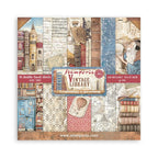 Stamperia Vintage Library 12 x 12 Paper sbbl132