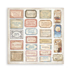 Stamperia Vintage Library 12 x 12 Paper sbbl132 page 1