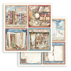 Stamperia Vintage Library 12 x 12 Paper sbbl132 page 10