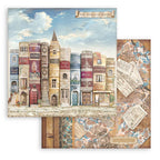 Stamperia Vintage Library 12 x 12 Paper sbbl132 Page 2