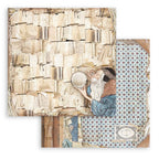Stamperia Vintage Library 6 x 6 Paper sbbs80 page 9