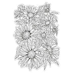 Crafter's Companion Delightful Daisies Clear Stamp sd-itf-bf-stp-dd Detailed Product View