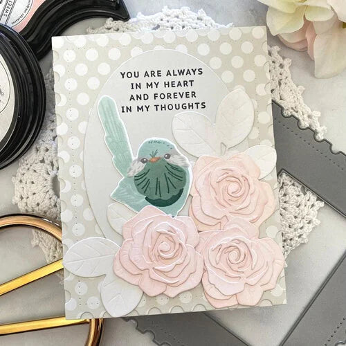 Papertrey Ink Inside Greetings With Sympathy Clear Stamps 1366