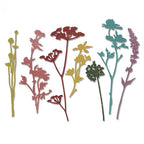Tim Holtz Sizzix WILDFLOWERS Thinlits Die 661190