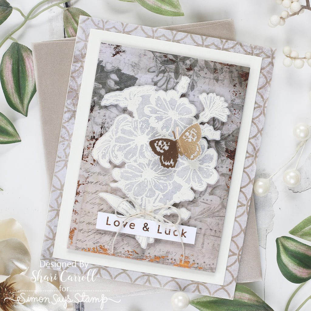Simon Says Stamp Beautiful and Curious Wafer Dies 1356sdc Love Card | color-code:ALT01