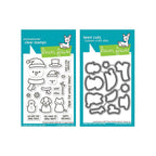 Lawn Fawn Frosty Family Add-On Stamps and Dies Set