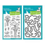 Lawn Fawn Set Kanga-rrific Add-On Clear Stamps and Dies