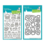 Lawn Fawn Little Woodland Library Stamps and Dies Set