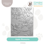 Simon Says Stamp Embossing Folder Apple Blossoms sf606 In My Heart