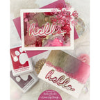 CZ Design Simple Hello Wafer Dies czd223 Diecember Hello Cards
