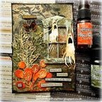 Tim Holtz MINI STENCIL SET 30 MST030 scary ghost | color-code:ALT01