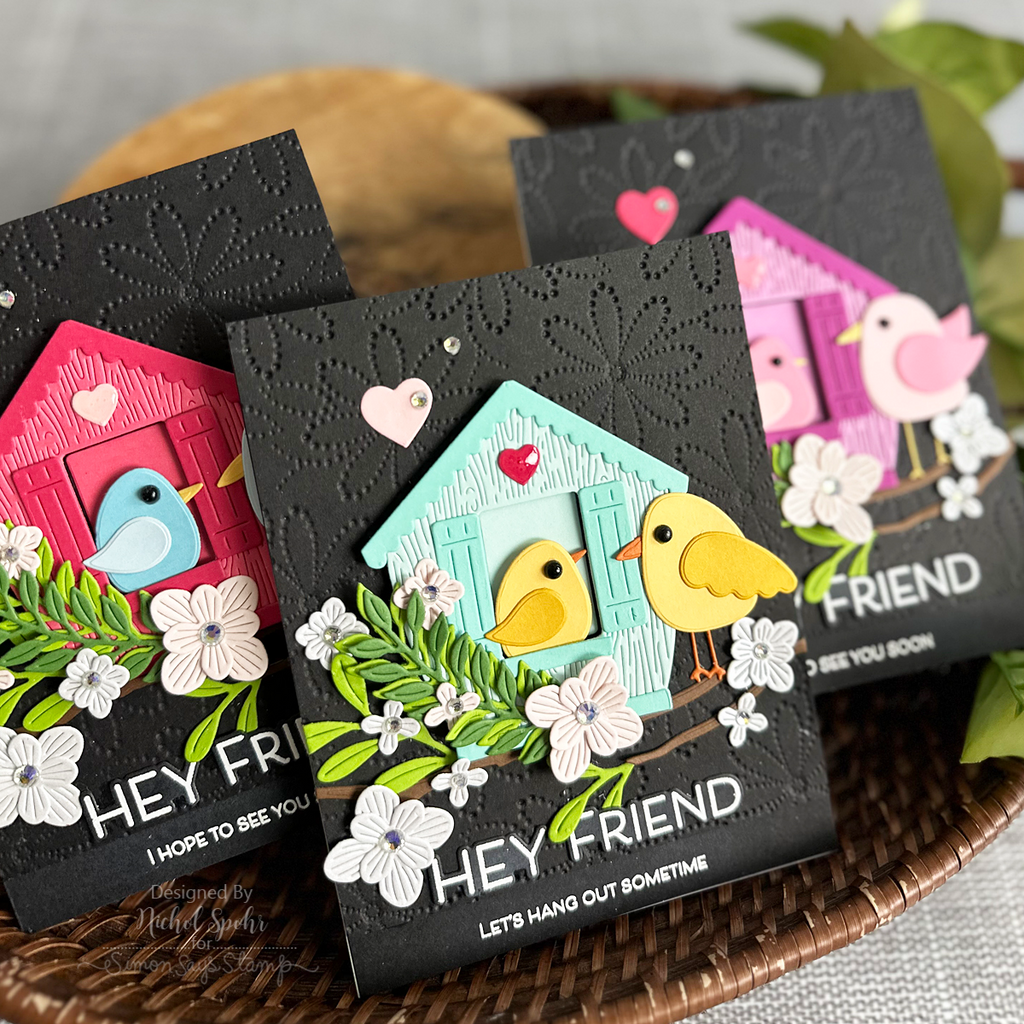 Simon Says Stamps and Dies For the Birds and Birdies Bundle set1018fb Friend Like You Friend Cards | color-code:ALT06
