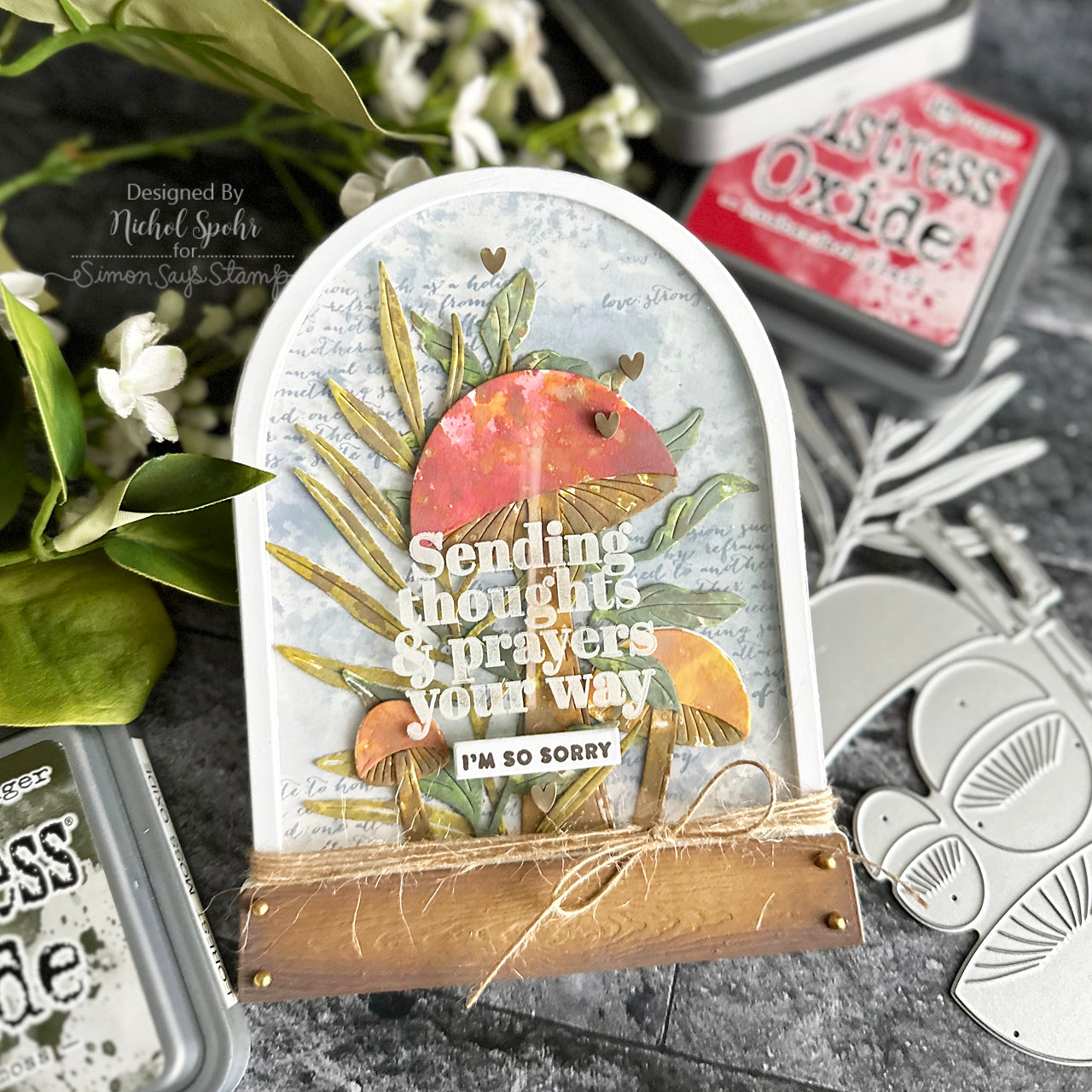 Hero Arts Clear Stamps BACKGROUND TEXTURE STRIPS CM685 Sending Prayers | color-code:ALT02